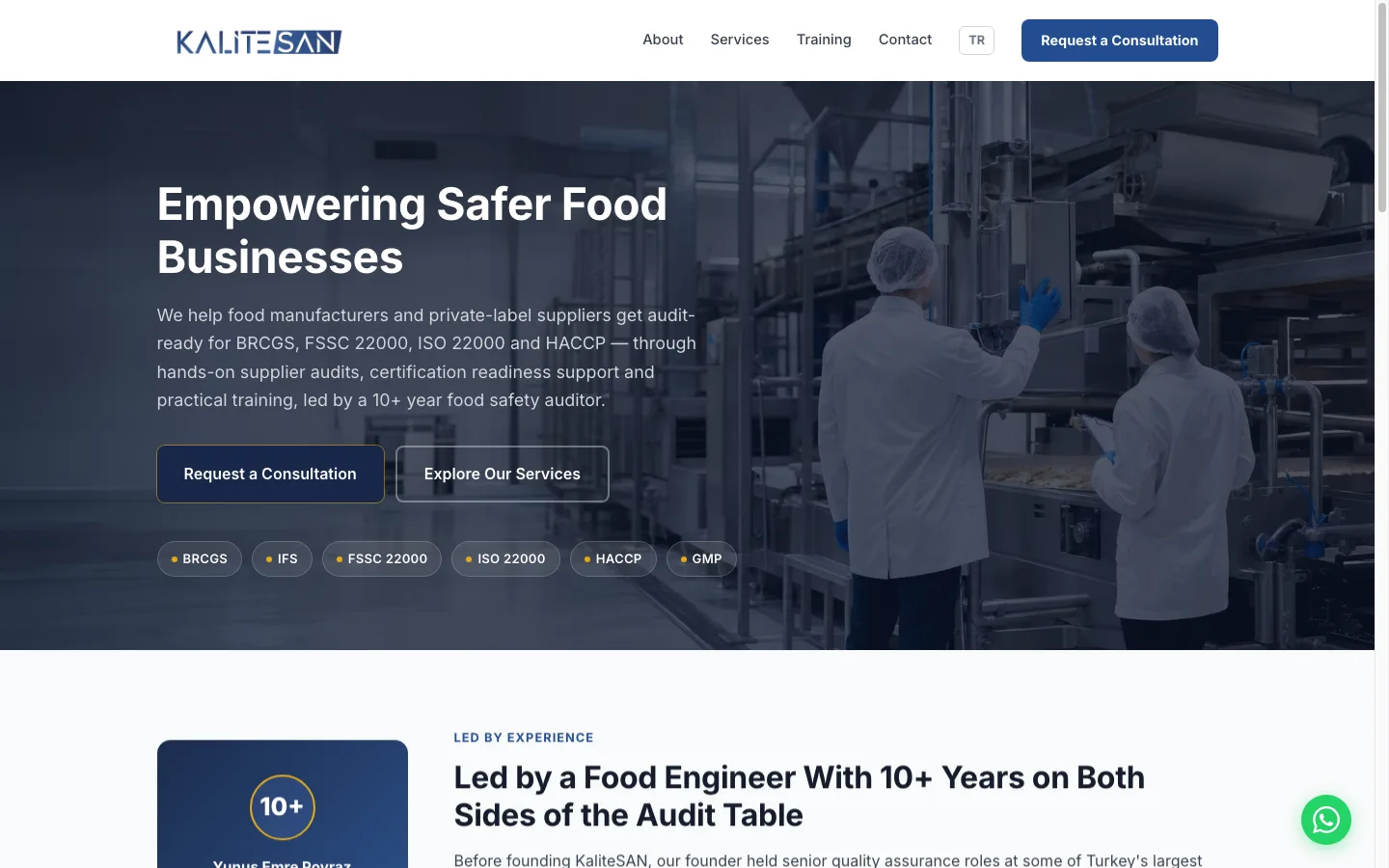 KaliteSAN — homepage